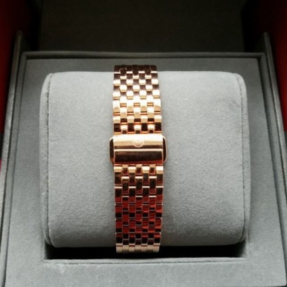 Michele Sereign Diamond Mosaic Watch with Bracelet main image 6